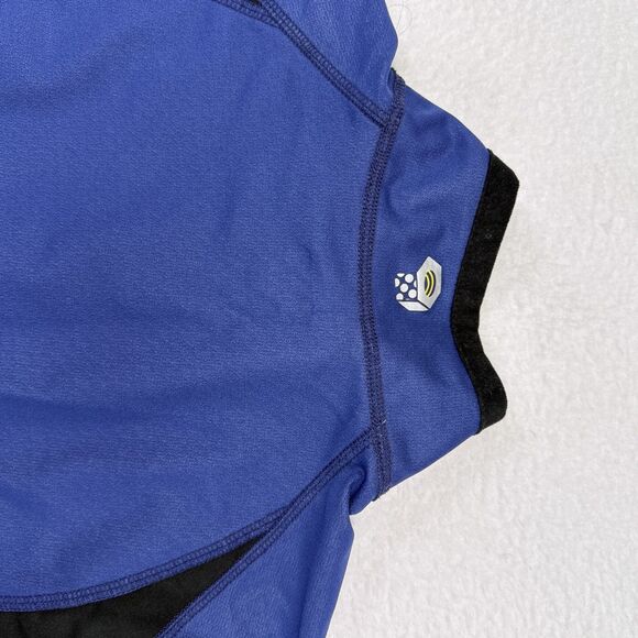 Mountain Hardwear Jacket Mens Size Medium Blue Soft Shell Waterproof Cycling - Picture 6 of 11